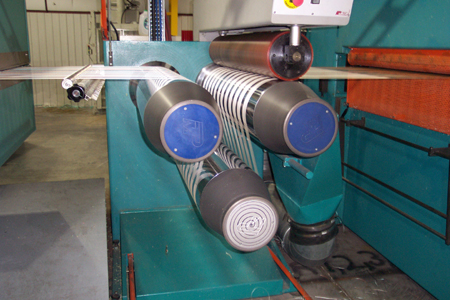 Rope-making operations on the Polysteel Atlantic production floor